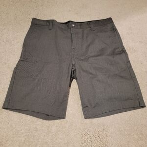 Volcom Grey Chino Shorts Size 34